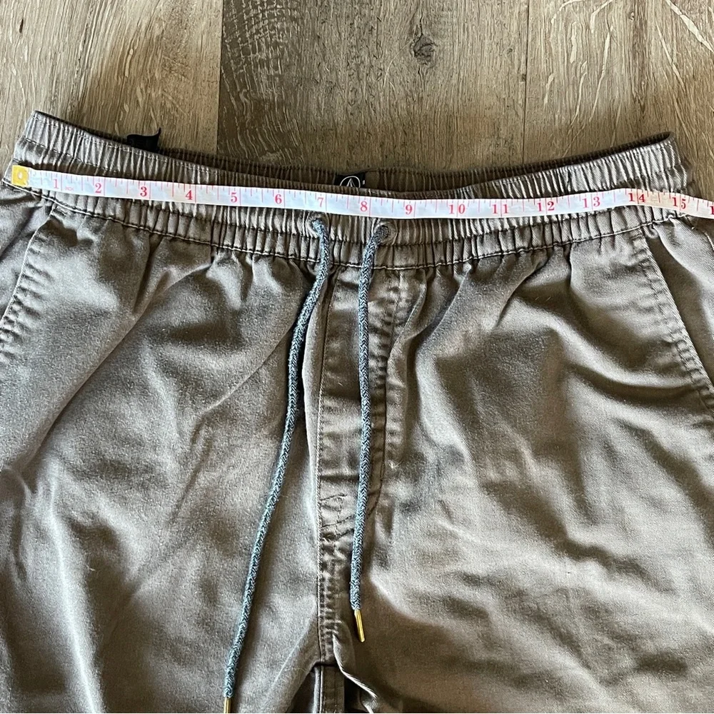 Volcom Khaki Colored Joggers Size Large - Picture 5 of 11